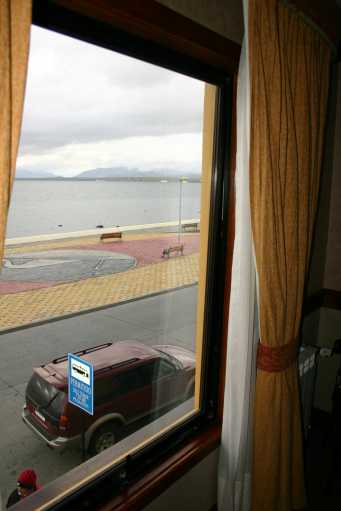 Puerto Natales Hotel, view out