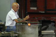 glassworker at his craft
