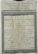 Laudatory inscription about Divine Galileo