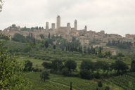 S. Gimignano seen from the trail