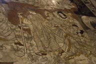 Floor panel of ancient sages