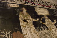 Floor panel of ancient sages