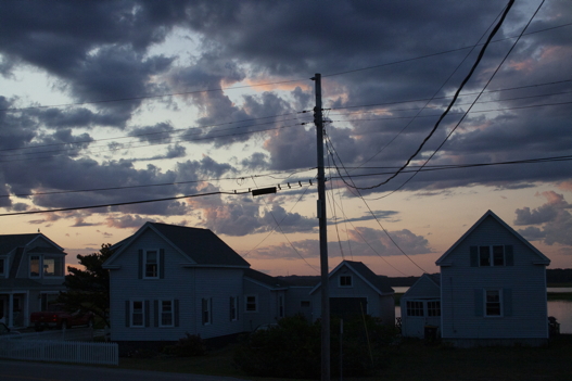 Clouds at sunset