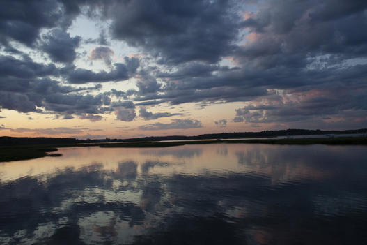 Clouds at sunset