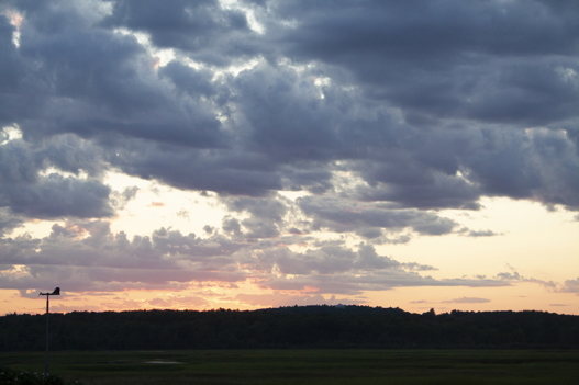 Clouds at sunset