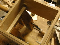 gluing in the drawer-guides