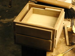 part-completed chest, I