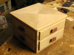 part-completed chest, II