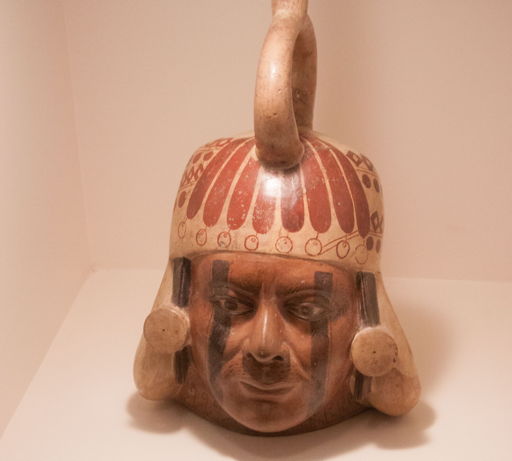 Ceramic portrait head