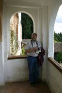 Mark in the Alhambra