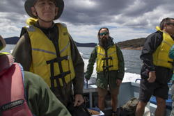 view out the back of the boat