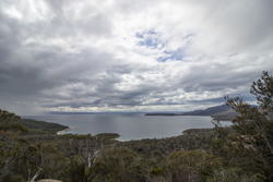 view of the bay from on high